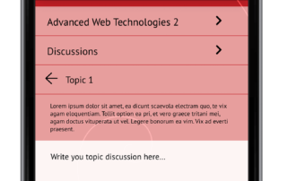 Discussions Topic