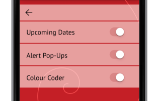 Settings Calendar