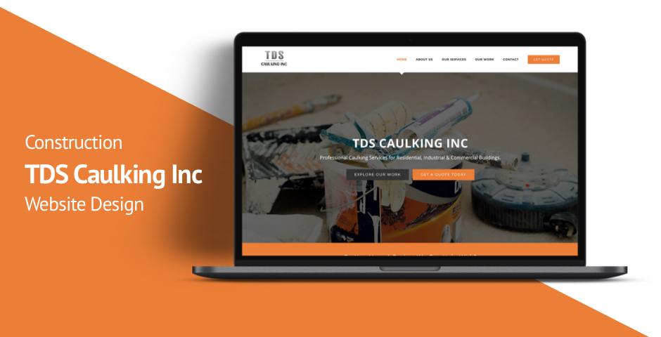 TDS Caulking Website Design