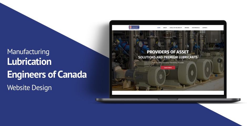 Lubrication Engineers of Canada - Website Design